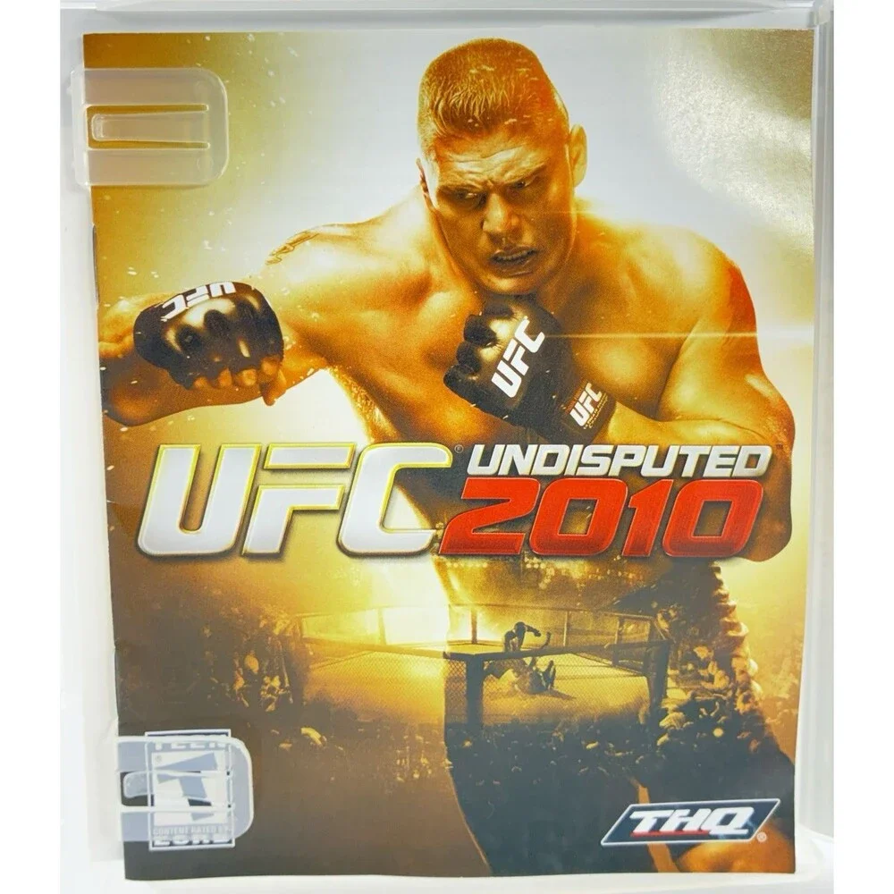 UFC Undisputed 2010 Sony PlayStation 3 THQ 2010 Complete with Manual Tested